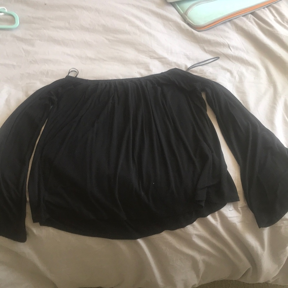 Long Sleeve off the shoulder flowy shirt